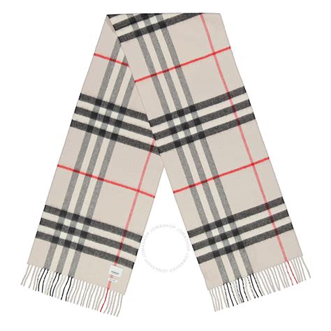 burberry 8015533|Burberry Check Cashmere Scarf.